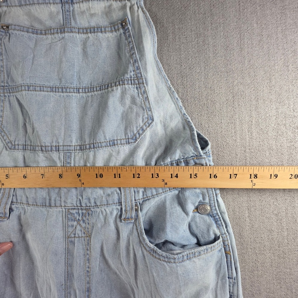 Wild Fable Denim Overalls Womens Small Light Blue Cargo‎ Utility Cotton - Picture 5 of 16
